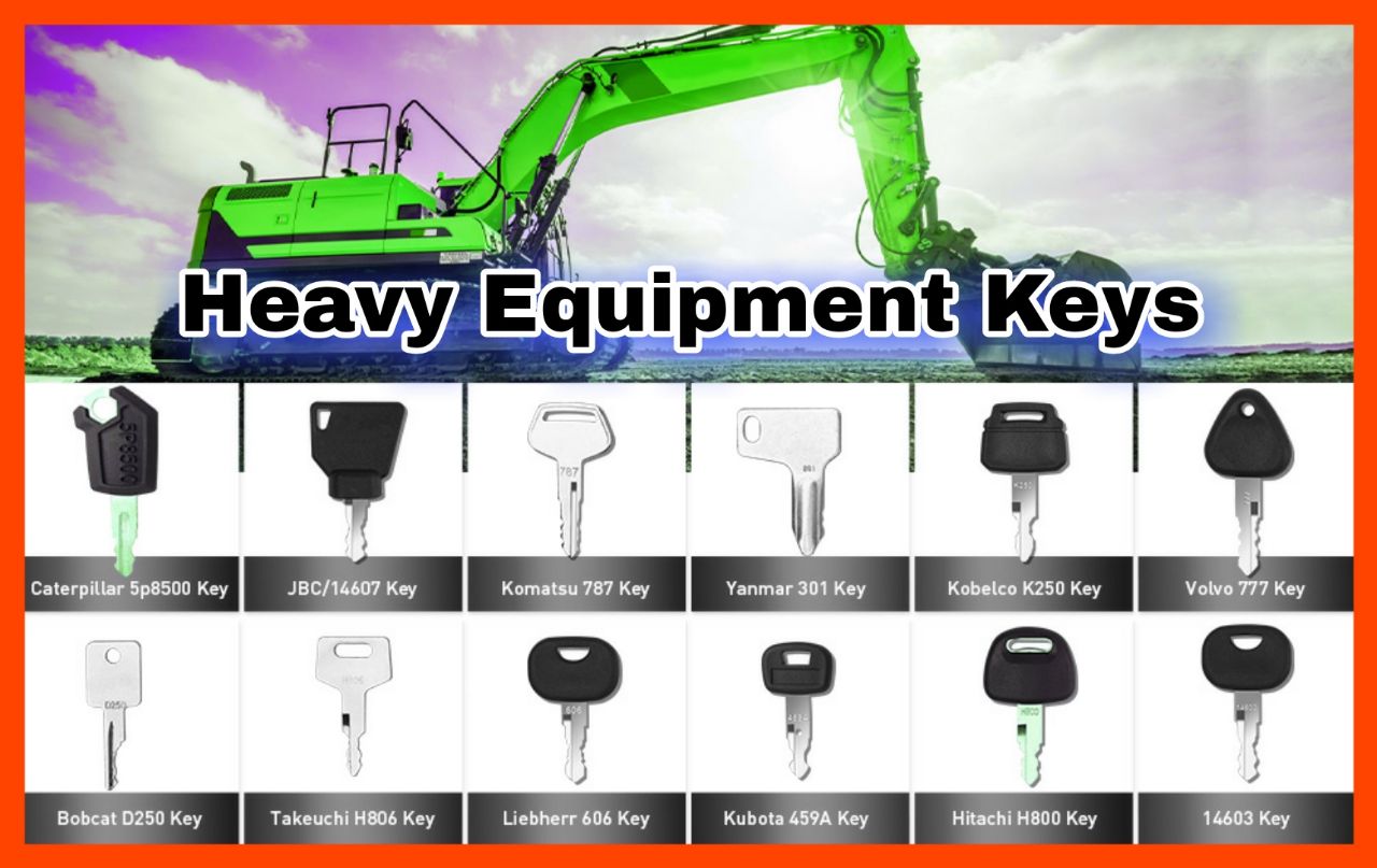 Heavy Equipment Keys