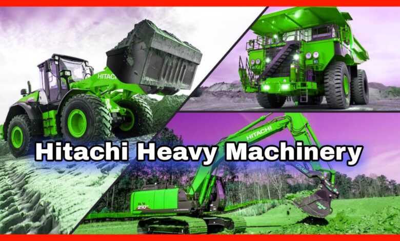 Hitachi Heavy Machinery in Action